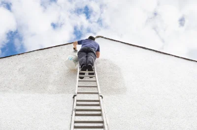 Peinture extérieure à Saint-Poncy — façades et ravalement